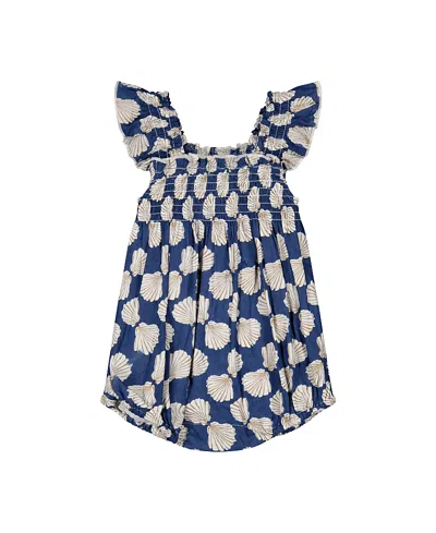 Mer St. Barth Girls' Leila Romper - Baby In Multi