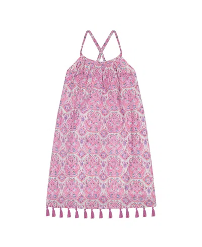 MER ST. BARTH GIRLS' MINI CHANTAL PAISLEY SUNDRESS - LITTLE KID, BIG KID