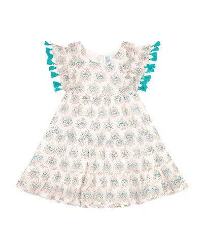 Mer St. Barth Girls' Sophie Dress - Little Kid, Big Kid In Neutral