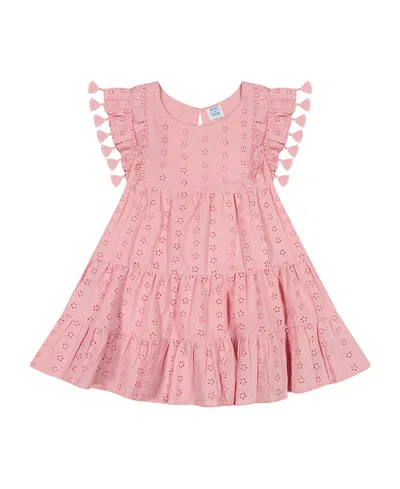Mer St. Barth Girls' Sophie Dress - Little Kid, Big Kid In Pink