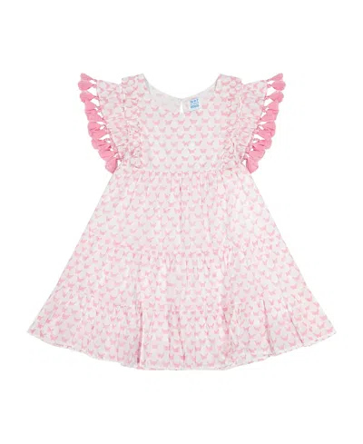 Mer St. Barth Girls' Sophie Dress - Little Kid, Big Kid In Pink