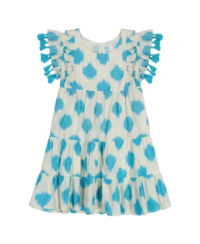 MER ST. BARTH GIRLS' SOPHIE TASSEL DRESS - LITTLE KID, BIG KID