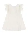 Mer St. Barth Girls' Sophie Tassel Dress - Little Kid, Big Kid In White