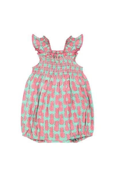 Mer St. Barth Leila Baby Romper In Multi