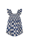 Mer St. Barth Leila Baby Romper In Multi