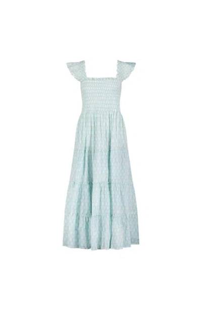 Mer St. Barth Maxi Dress In Blue