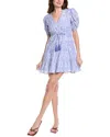 Mer St. Barth Florence Mini Dress In Blue