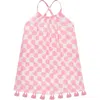 Mer St. Barth Kids'  Mini Chantal Girl's Sundress In Pink