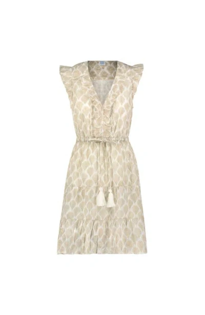Mer St. Barth Mini Dress In Neutral