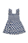 Mer St. Barth Kids'  Mini Paloma Girl's Dress In Purple
