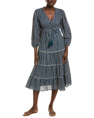 Mer St. Barth Odette Maxi Dress In Blue