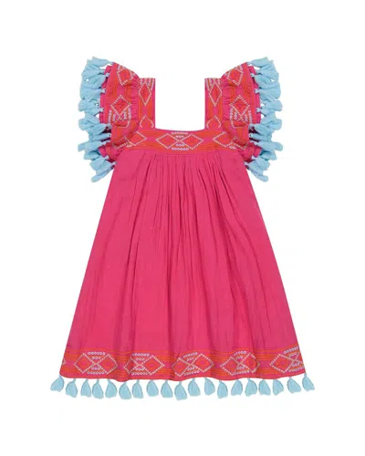 Mer St. Barth Serena Dress In Red