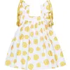 Mer St. Barth Serena Girl's Tassel Dress In White