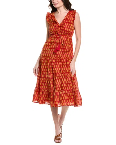 MER ST. BARTH MER ST. BARTH TIERED MAXI DRESS
