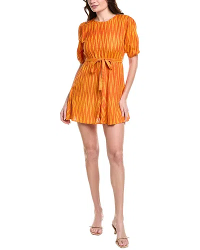 MER ST. BARTH TIERED MINI DRESS