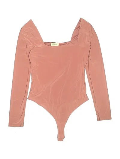 Pre-owned Meraki Bodysuit In Pink