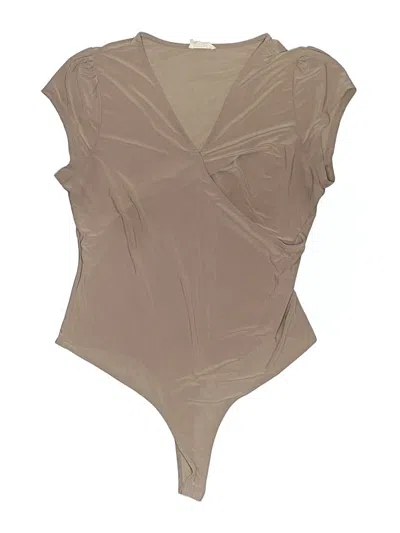 Pre-owned Meraki Bodysuit In Tan