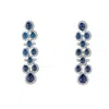 Meraki By Rashmi Bajaj Women's Elise Blue Earrings In Blue