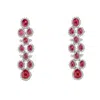 Meraki By Rashmi Bajaj Women's Elise Red Earrings In Red