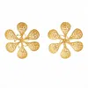 Meraki By Rashmi Bajaj Women's Gold Clematis Earrings
