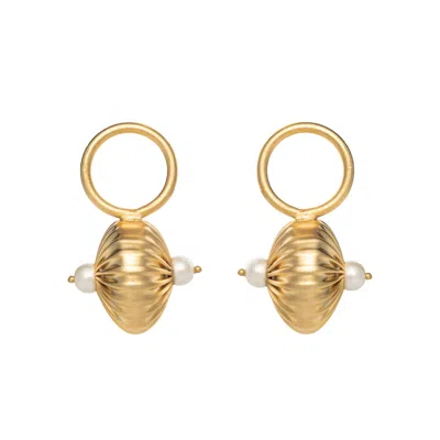 Meraki By Rashmi Bajaj Women's Gold Florentine Earrings