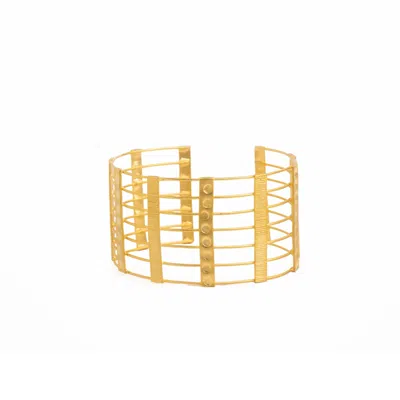 Meraki By Rashmi Bajaj Women's Gold Gilded Cuff
