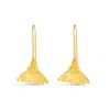 Meraki By Rashmi Bajaj Women's Gold Ginko Grace Drops Earrings