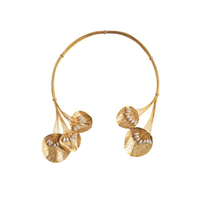 Meraki By Rashmi Bajaj Women's Gold Patram De Oro Choker