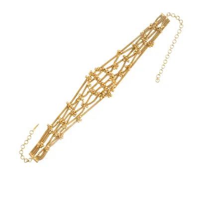 Meraki By Rashmi Bajaj Women's Golden Gaze Choker