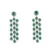 Meraki By Rashmi Bajaj Women's Green / Red / Blue Julitte Earrings