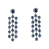 Meraki By Rashmi Bajaj Women's Julitte Blue Earrings In Blue