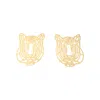 Meraki By Rashmi Bajaj Women's Majestic Prowl Gold Earrings