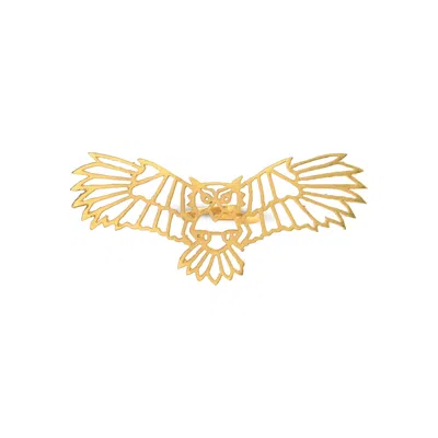 Meraki By Rashmi Bajaj Women's Mystic Hoot Gold Ring
