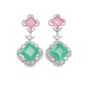 Meraki By Rashmi Bajaj Women's Pink / Purple / Blue Voyage Earrings