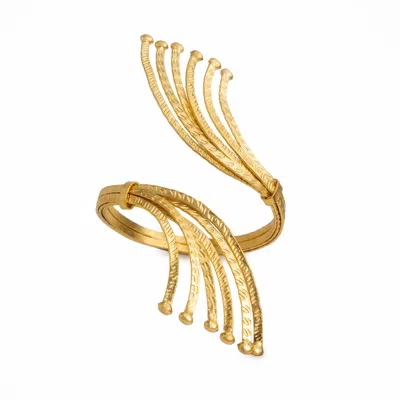 Meraki By Rashmi Bajaj Women's Starburst Gold Braclet
