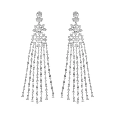 Meraki By Rashmi Bajaj Women's White Fae Earrings