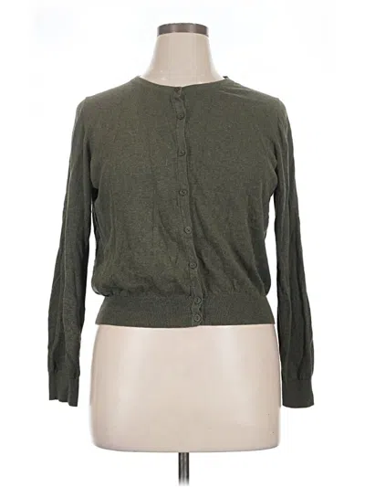 Pre-owned Meraki Cardigan Sweater In Green