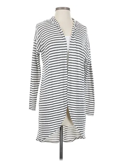 Pre-owned Meraki Cardigan Sweater In Silver