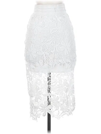 Pre-owned Meraki Formal Skirt In White