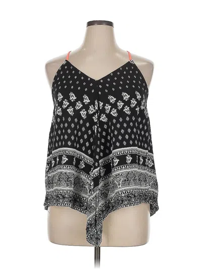 Pre-owned Meraki Sleeveless Blouse In Black