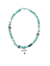 Merc Pink Lady Liberty Necklace 18 Pearl Necklace Pink
