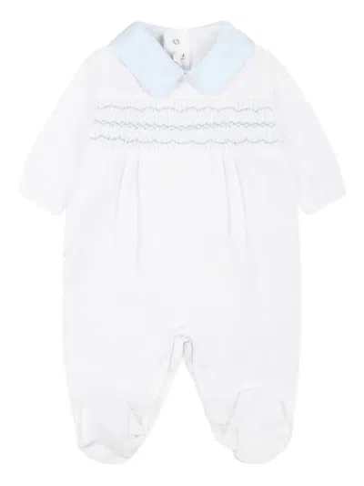 Mercadante 1939 Babies' Jersey Romper In White
