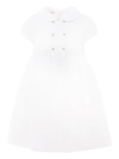 Mercadante 1939 Linen Dress In 白色