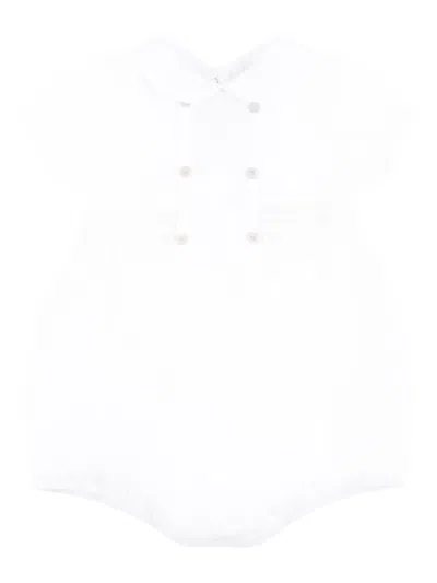 Mercadante 1939 Babies' Linen Romper In White