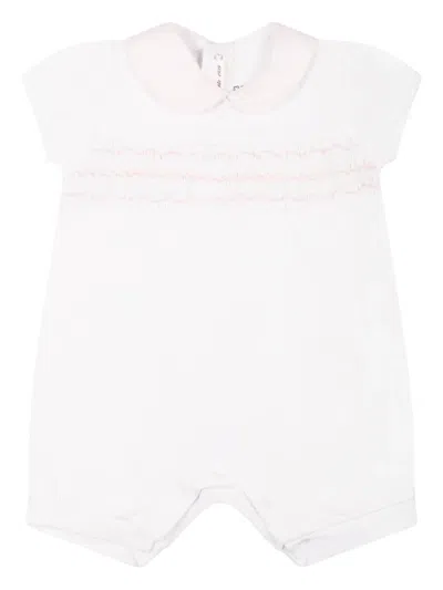 Mercadante 1939 Babies' Shirred-panel Shorties In White