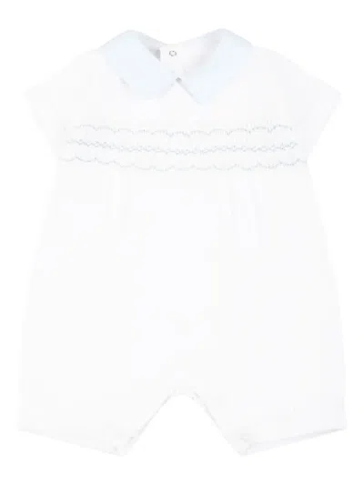 Mercadante 1939 Babies' Shirred-panel Shorties In White