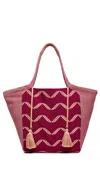 Mercado Global Rosa Tote Pink Tide In Pink Tide