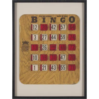 Mercana Chasing Numbers By Zap Studio A Framed Art Print Matted Under Glass In Gray