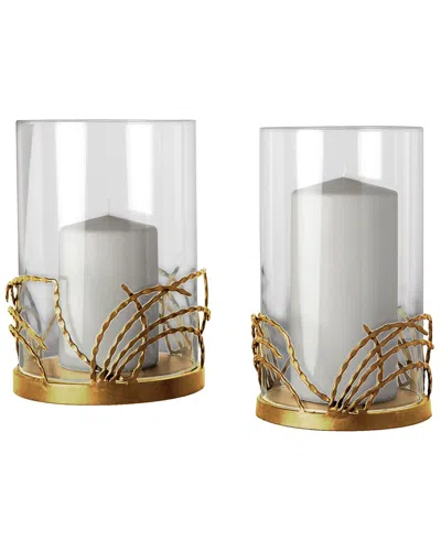 Mercana Cutlass Ii Set Of 2 Table Candle Holders