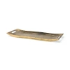 Mercana Drey Rectangular Tray In Gold